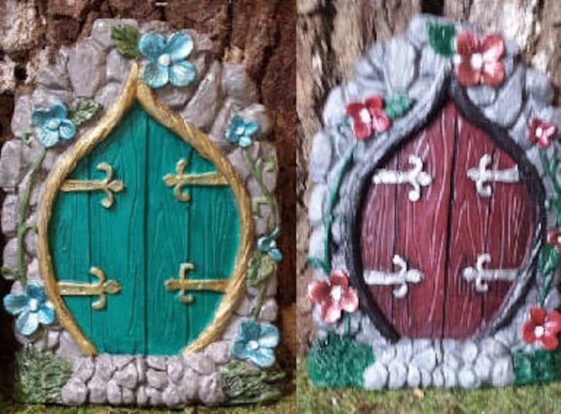 Gnome door Fairy door Fairy gardens mouse door