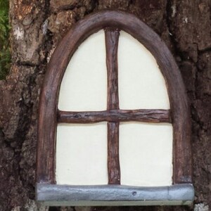 Window for fairy house, fairy gardens Paint 2 match door