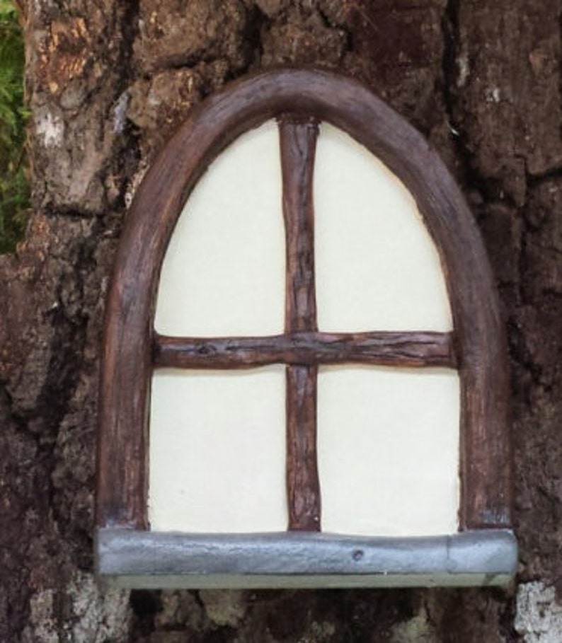 Window for fairy house, fairy gardens Paint 2 match door