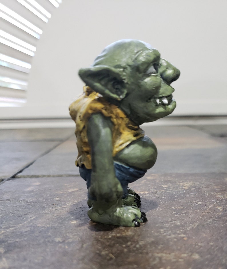 Ogre Statue for Garden, Miniature Garden Statue, Trolls Fairy Gardens ...