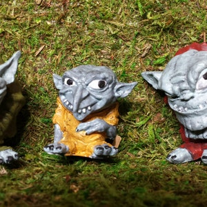 Troll statues set of 3 (resin)