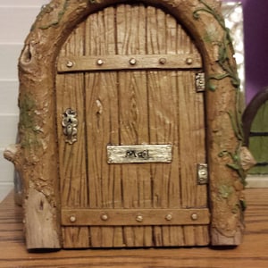 Fairy door, Gnome door, Garden decor, Fairy gardens