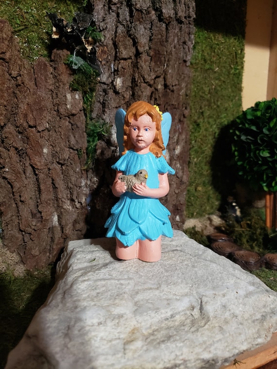 Mini Statuetta Rana In Ghisa Per Giardino - 5,5x5,5 Cm, Finitura Marrone Antico, Decorazione Fai-da-te