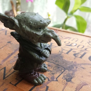 Troll Statue, Garden decor, Fairy doors, for fairy gardens