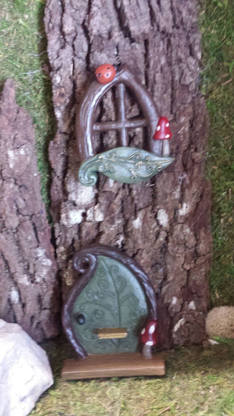 Window for Fairy House Gnome House Fairy Gardens Etsy