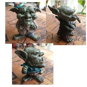 Troll statues set of 3 (resin)