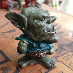 Troll Statue, Gartentür, Feentür, für Feengärten