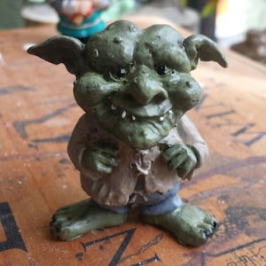 Troll Statue, Garden decor, Fairy doors, for fairy gardens