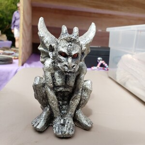 gargoyle statue, Gothic statue, Garden statue image 2