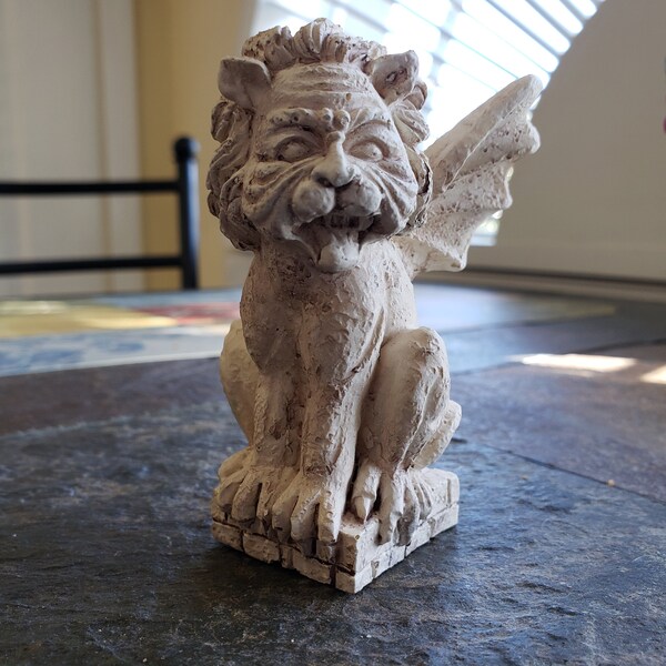 Small Gargoyle Statue Etsy