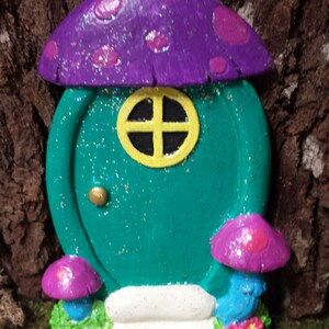 Fairy Door/ Gnome door For fairy gardens image 2