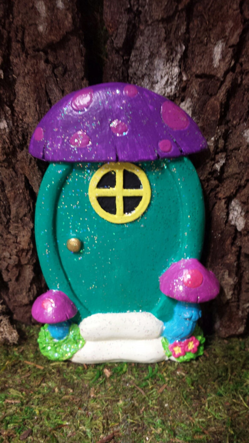 Fairy Door/ Gnome door For fairy gardens image 2