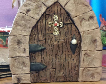 Fairy Door/ Gnome door for fairy gardens