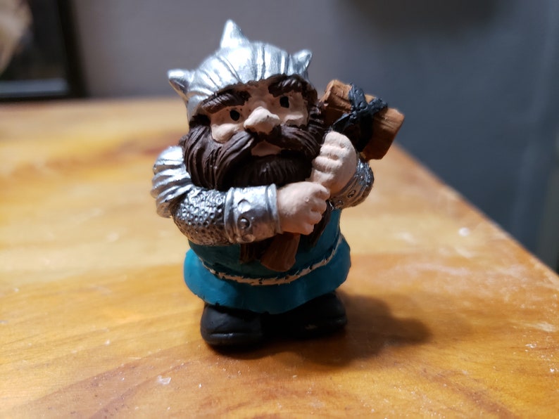 design toscano viking victor norse dwarf gnome statue