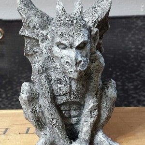 gargoyle statue, Gothic statue, Garden statue image 3