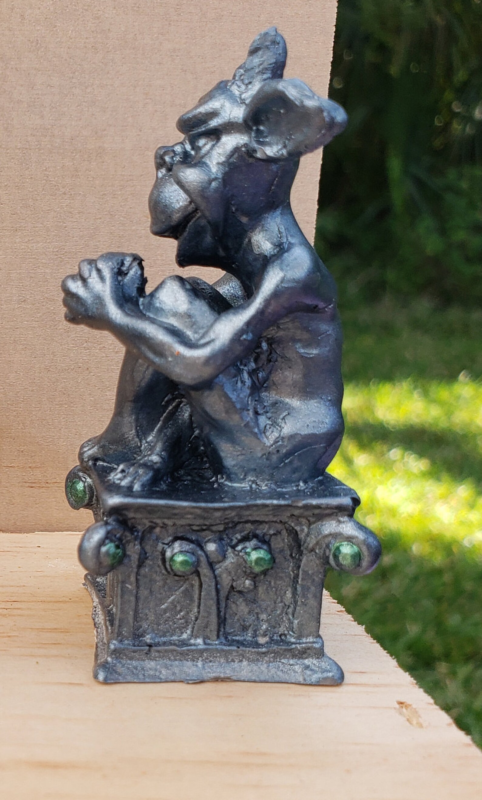 Small Gargoyle Statue Etsy