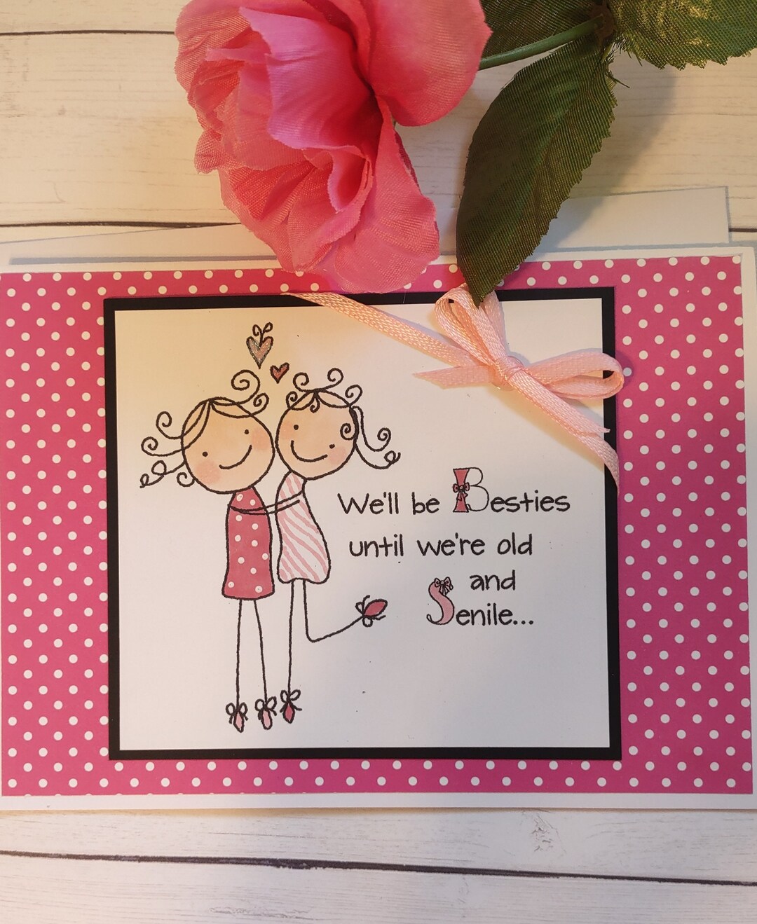 Funny Best Friend Birthday Card for Her, Bestie Birthday Card for Your ...