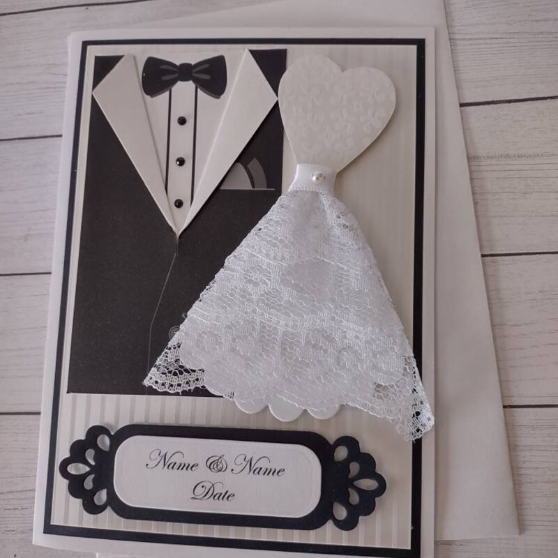 Luxury Wedding Card - Etsy