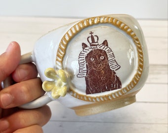 Shalom’s Black Cat Teacup