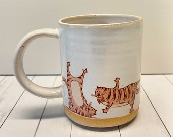 Yoga Cats Mug