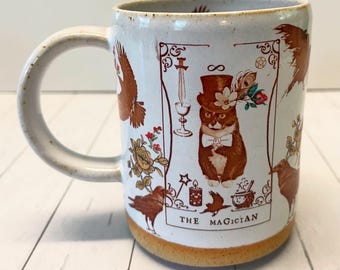 Monkey the Magician Tuxedo Cat Mug