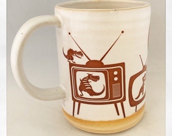 Prehistoric TV Mug