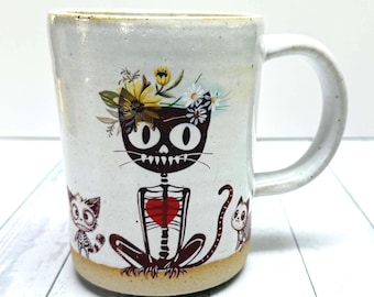 Love You to the Bones Halloween Mug