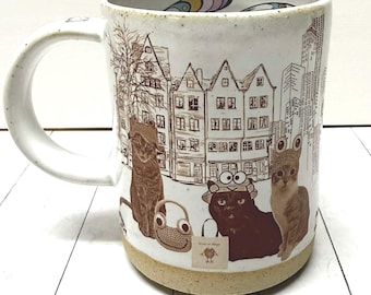 Frogs for Peace The Bohemian House Cats 2025 Limited Edition Halloween Collection Mug