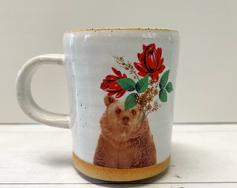 Talk to the Animals Bear Espresso Cup