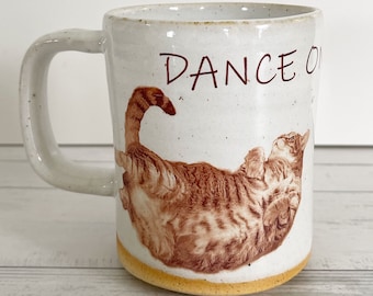 Dance On Push Push the Cat Mug