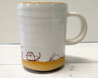 Doodle Cats Espresso Cup