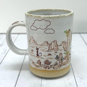 Desert Cats Espresso Cup