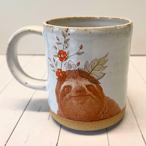 Talk to the Animals Sloth Mug