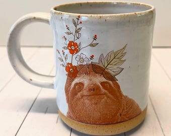 Talk to the Animals Sloth Mug