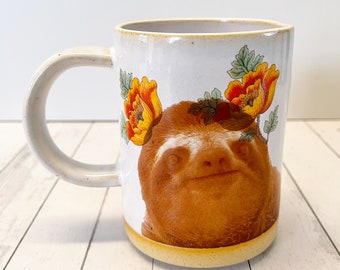 Talk to the Animals Sloth Mug