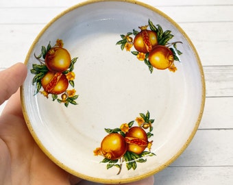 Vintage Pomegranates Ring Dish