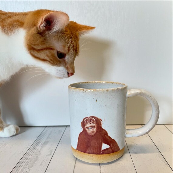 Monkey Time Mug - Etsy