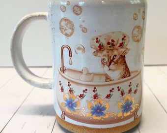 Saint Push Push Bathtime Mug