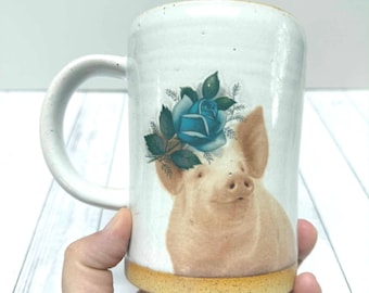 Talk to the Animals Pig Mug