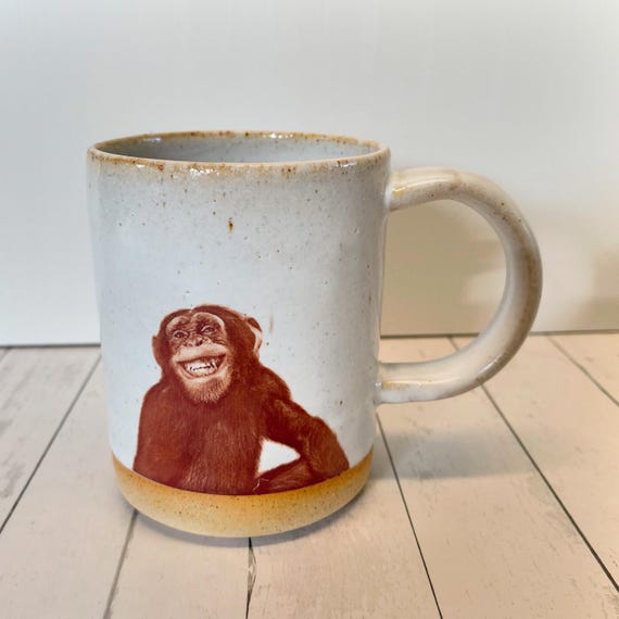 Monkey Time Mug - Etsy