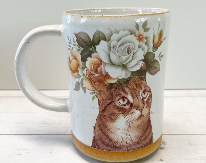 Featured listing image: Push Push's Darling Tabby Cat Mug