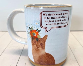 Carl the Orange Cat Mug
