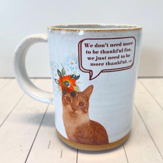 Carl the Orange Cat Mug