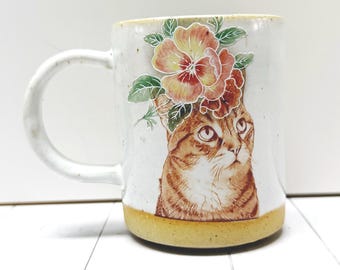 Push Push’s Darling Tabby Cat Espresso cup