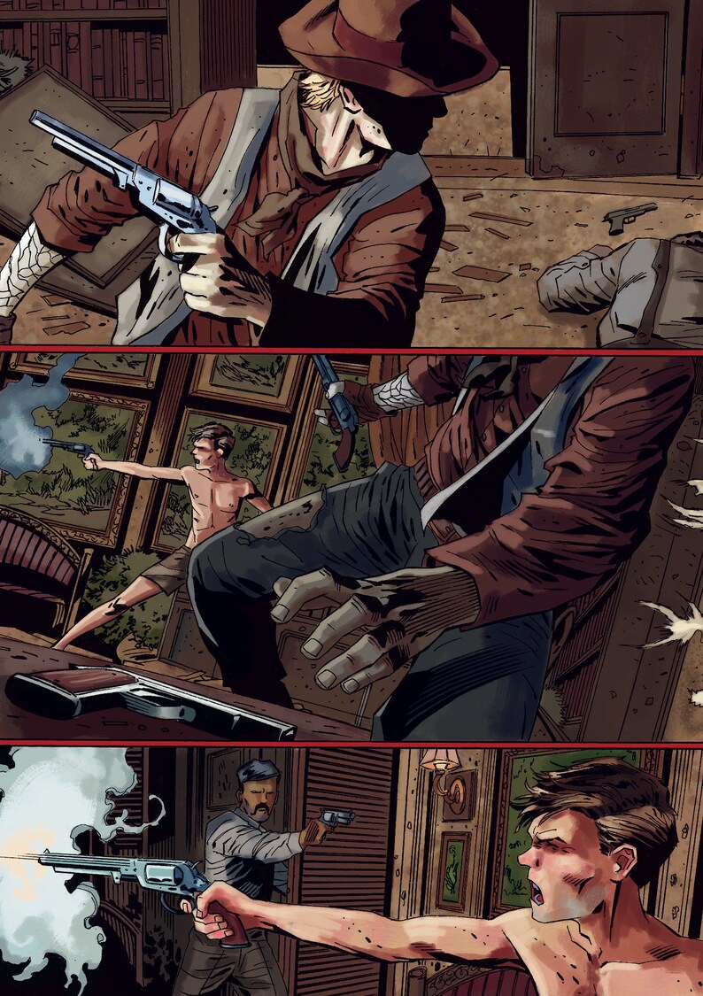 Freelance comic colorist freelance artist for hire for Etsy
