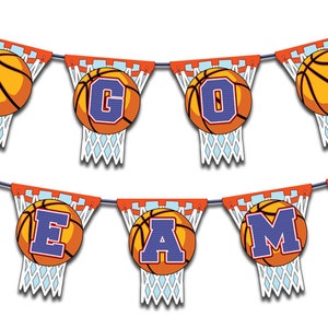 Basketball Team Banner (Instant Download)