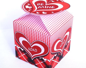 Valentine Small Treat Box (Instant Download)