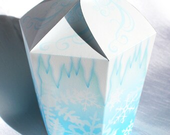 Large Ice Princess Gift Box (Instant Download)