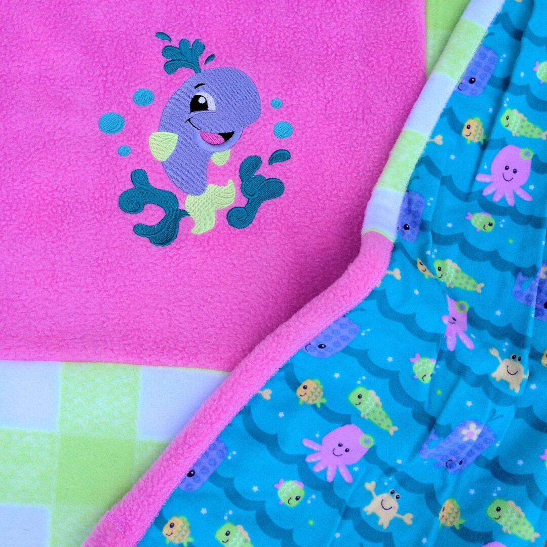 Crib Blanket Fuzzy Baby Blanket Pink Baby Girl Blanket Etsy.de