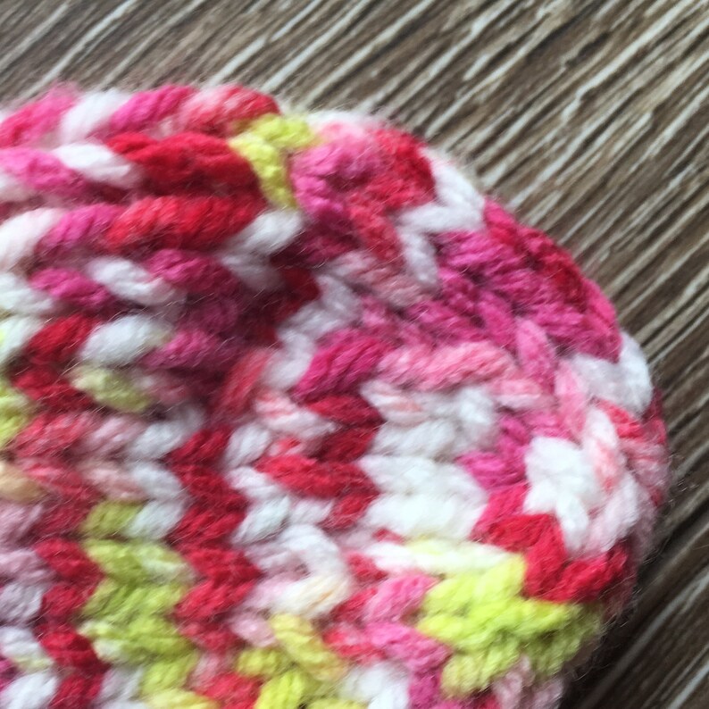 Knit Children/'s Socks Toddler Socks size 3-4 Kid/'s Winter Socks Pink /& White Socks for Girl Seamless Acrylic Cozy Bed Socks Bahde